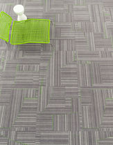 Kunstfaser Schlingen-Tufting-Teppichfliese f&uuml;r Gewerbe (Green Label Plus, schadstofffrei) BACKBEAT - MODULAR Milliken Contract