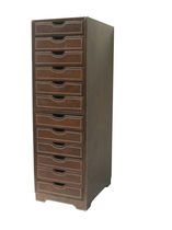 moderne Chiffonnier-Kommode aus Leder PN311 SOL & LUNA