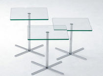 moderner Glastisch LUKE M&ouml;ller Design