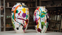 Moderne Keramik Vase JACKSON, JANET by Miltos Manetas  Adele-C
