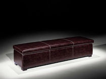 moderne Leder-Polsterbank DUBLINO IDP