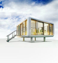modernes Mikro-Fertighaus  loftcube