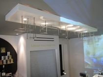Moderne Pendelleuchte (Edelstahl) SUSPENSION ECLIPSE  EXUL