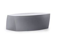 moderne Polymer-Bank f&uuml;r Gewerbe von Frank Gehry BENCH Heller