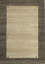 Moderner Uni-Teppich aus Wol (handgefertigt) GABBEH: IRAN 84142 ICE