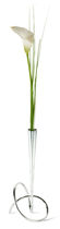 Moderne Vase aus Metall FLOWER LOOP black+blum