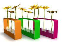 Moderne Vase aus Metall HoleInOne by Enrico Cesana Caoscreo &egrave; un brand Terenzi srl