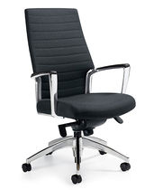 moderner B&uuml;rosessel aus Leder GLOBAL ACCORD�: 2670-2 GLOBAL totaloffice