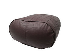 moderner Leder-Sitzpuff OTTOMAN - CONTEMPO BROWN Ambient Lounge Italia