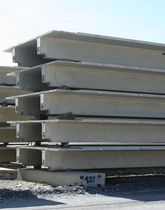 Platte aus Stahlbeton CARBONCAST&reg; DOUBLE TEE High Concrete