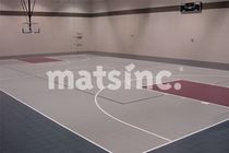 PVC-Sportboden f&uuml;r Mehrzweck-Sporthallen DURAPLAY Mats