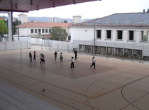 PVC-Sportboden f&uuml;r Mehrzweck-Sporthallen und Turnhallen PATMOS  Sports Partner Floor