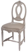Stuhl im Gustavianischen Stil LOUIS XVI DELAROUX 