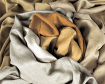 Unistoff aus Leinen LIN OU L'AUTRE  CREATIONS METAPHORES