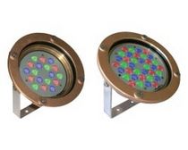 Unterwasser-LED-Scheinwerfer f&uuml;r Springbrunnen  Aquaprism