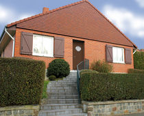 Verbundstoff-Haust&uuml;r mit Bullauge FV ANTHRACITE 1 VEIN&Eacute; 2013 MASTER CARR&Eacute; TEINTE T2 - ENTOURAGE EURADIF - RT DOORS