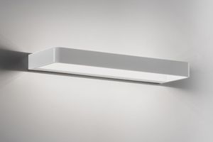 moderne Wandleuchte / aus Polycarbonat / gestrichenes Aluminium / LED
