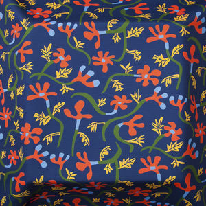 Möbelstoff / Gardinen / Blumenmotive / aus Acryl