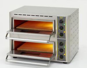 elektrischer Ofen / zur gewerblichen Nutzung / für Pizza / 2 Kammern