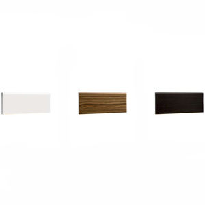moderne Wandleuchte / Holz / LED / linear