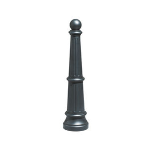 Sicherheits-Sperrpfosten / aus Aluminiumguss / feststehend / hoch
