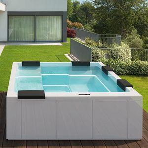 Hot-Tub / zum Aufstellen / rechteckig / 6 Plätze / 5 Plätze