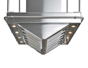 Inseldunstabzug / originelles Design / mit integrierter Beleuchtung