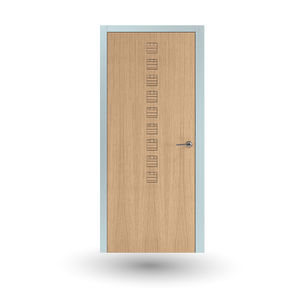 Innenbereich-Tür / einflügelig / Holz / lackiert