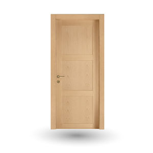 Innenbereich-Tür / einflügelig / Holz