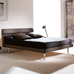 Doppelbett / modern / Polster / gepolstertes Kopfteil