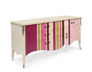Kommode / Louis XV. Stil / lackiertes Holz / nach Maß