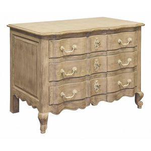 Stil-Kommode / Holz / beige