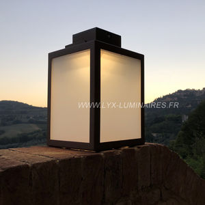 Bodenlampe / modern / Metall / Glas