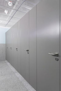 Sanitärkabine für Toilette / Edelstahl