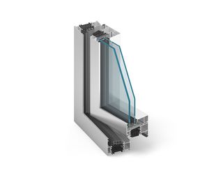 Dreh-Kippfenster / Aluminium / Doppelverglasung / Wärmedämmungen