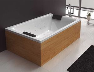 freistehende Badewanne / aus Acryl