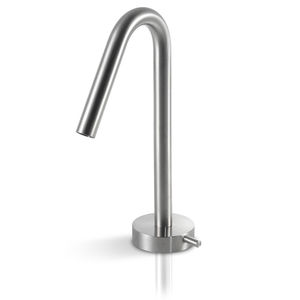 Einhebelmischer für Waschtisch / Edelstahl / für Badezimmer / 1-Loch