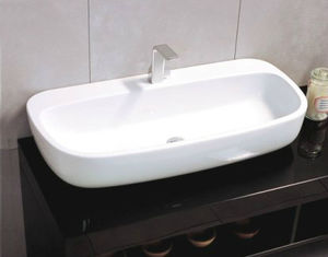 Aufsatzwaschbecken / Keramik / modern