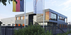 Fertigbau-Gebäude / Modul / für Büro / Stahl