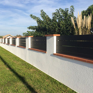 Gartenzaun / Aluminium