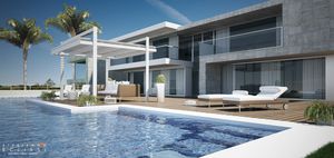 selbsttragende Pergola / Aluminium / mit orientierbaren Lamellen