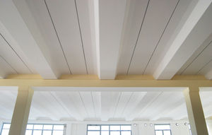 Betonbodenplatte / aus Spannbeton / für Decken / Brandschutz