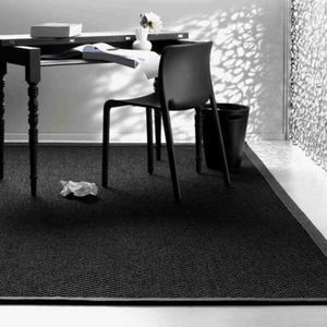 moderner Teppich / Sisal / uni / gewebt