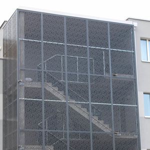 Aluminium-Geländer / Platten / Geländer / Außenbereich