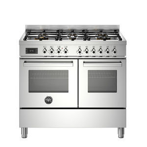 Gasherd PRO96L2EXT Bertazzoni Elektrisch Profi Mit 6 Kochfeldern