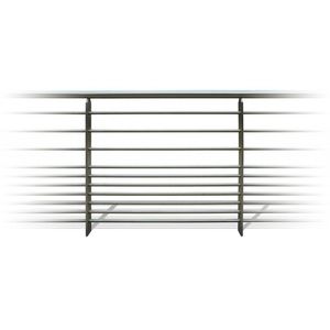 Edelstahlgeländer / Stangen / Außenbereich / für Treppen