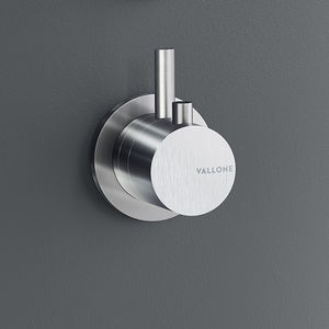 Einhebelmischer für Duschen / für Badewanne / wandmontiert / Edelstahl