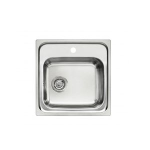 Spüle / 1 Becken / Edelstahl