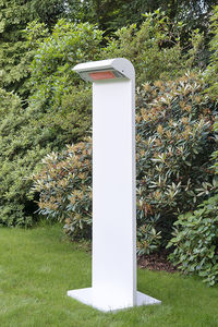 bodenstehender Infrarot-Terrassenheizer / elektrisch