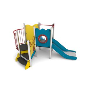 Spielplatzgerät für Spielplätze / für öffentliche Räume / für öffentliche Einrichtungen / HDPE